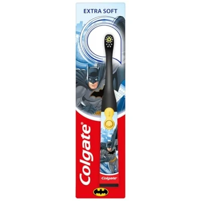 Image of Colgate Kids Batman Extra Soft Battery Toothbrush, 3+ Years