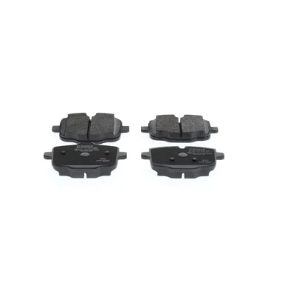 Image of 34216870552, 34216890353, 34216896975 Brake pad set BOSCH 0 986 424 922 Low Metallic with anti squeak plate, mounting manual BMW: X3, 5 Saloon, 7
