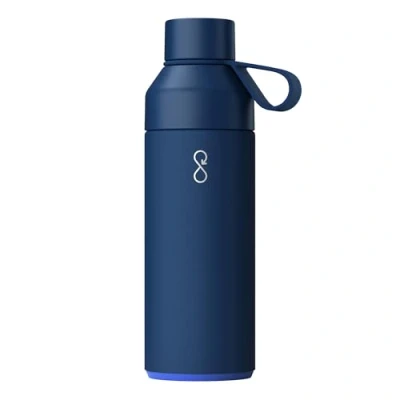 Image of Ocean Bottle 1 Litre Water Recycled Stainless Steel Drinks Reusable Eco Friendly &amp; Blue 1L