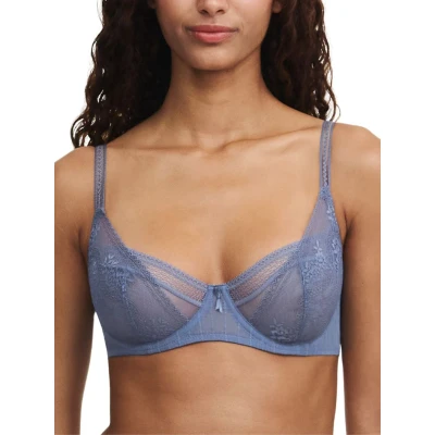 Image of Passionata Maddie Half Cup Bra Storm Blue 32C