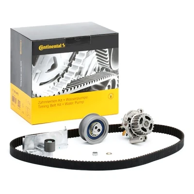 Image of CT909K10 Water Pump + Timing Belt Kit CONTITECH CT909WP2 150 23mm AUDI: A4 B6 Saloon, A6 C5 Avant, B6/B7 Convertible