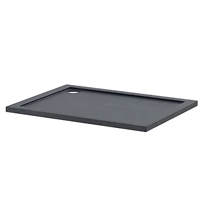 Image of Wholesale Domestic Pearlstone Slate 1200mm x 900mm 40mm Rectangular Shower Tray