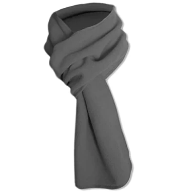 Image of Max Tonsen Fashion Warm Fleece Scarf Soft Lightweight Solid Color Autumn Winter Scarves Wraps Xmas Gift For Women Men Girls Boys,Multifunction Scarf,Grey
