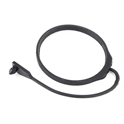 Image of Fuel Tank Filler Gas Cap Cord,LR053665 Original Equipment Portable Black Rope Replacement for Sport Evoque