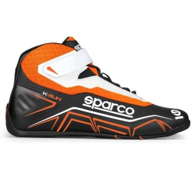 Image of Sparco K Run Shoes Size 39 Black/Fluo Or
