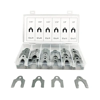 Image of 144pcs Auto Alignment Body Shim 1/16&quot; 1/64&quot; 1/32&quot; 1/8&quot; Assortment Set