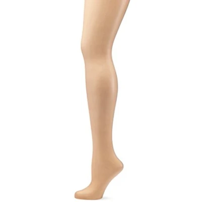 Image of DIM Women&#039;s Flat Tummy Natural Tanned Effect x1 Tights, Tan, XL