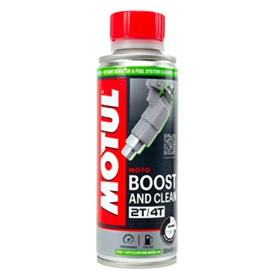 Image of Motul 2T/4T Motorcycle Fuel Additive Boost And Clean Moto 200 ml