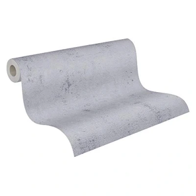 Image of Concrete Wallpaper Metropolitan Stories 2 A.S. Création Non Woven 10.05 m x 0.53 Grey Made in Germany 379036 37903 6