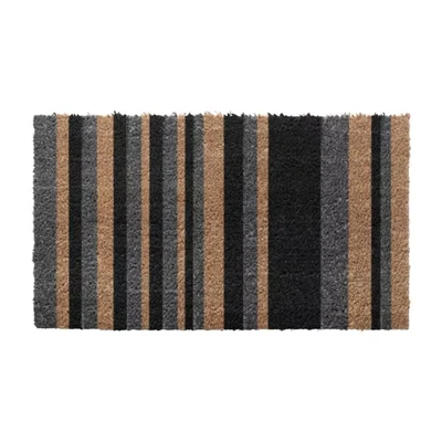 Image of Groundsman Stripes Doormat (One Size) (Green)
