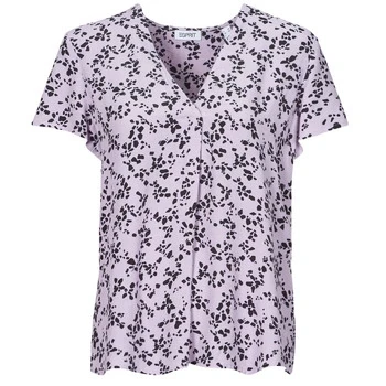 Image of Esprit SKI V NECK BLOU women&#039;s Blouse in Multicolour