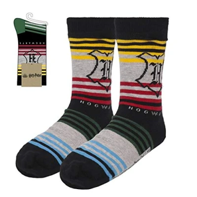 Image of CERDÁ LIFE&#039;S LITTLE MOMENTS Men&#039;s Calcetines de Algodón Hogwarts Harry Potter para Hombre Licencia Oficial Warner Bros Cotton Socks Official License, Multicolor, Estandar