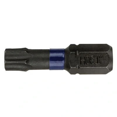 Image of Irwin Impact Pro Performance Screwdriver Bits TX40 25mm (Pack 2) IRWIW6061613