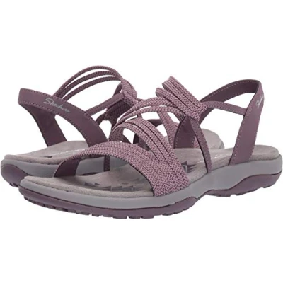 Image of Skechers REGGAE SLIM SKECH APPEAL, Women&#039;s Heels Sandals, Purple (Plum Gore Plum), 4 UK (37 EU)