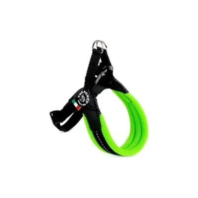 Image of TRE PONTI Easy Fit Mesh Classic Neon Dog Harness, Size 3.5, Green