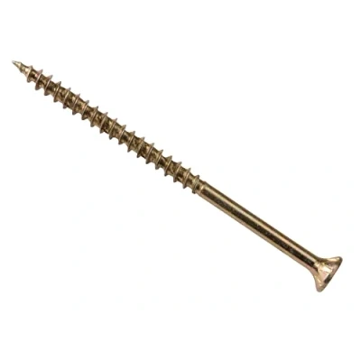 Image of ForgeFast Elite Low Torque Woodscrews 4.0 x 45mm Zinc Yellow Passivated Box 200