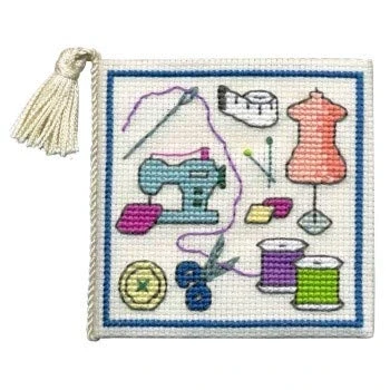 Image of SEWING NEEDLE CASE CROSS STITCH KIT BY TEXTILE HERITAGE