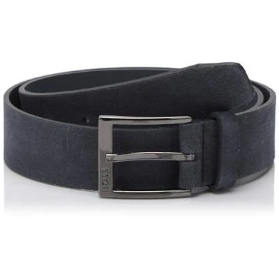 Image of BOSS Elloy Belt, Men&#039;s, Size: 42, Dark blue