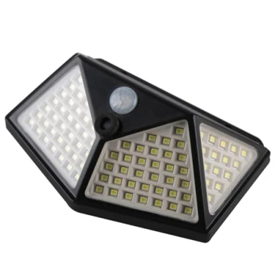 Image of Amtech S8159 Rechargeable PIR Solar Light, Weatherproof Outdoor Motion Detection, Wide Angle Sensor, 100 SMD LEDs