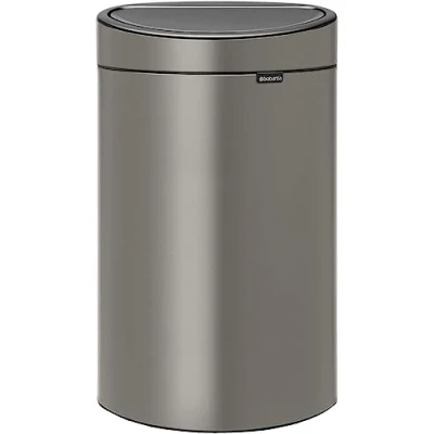 Image of Brabantia 114908 Touch Bin New, 40 litre Platinum, Stainless_Steel