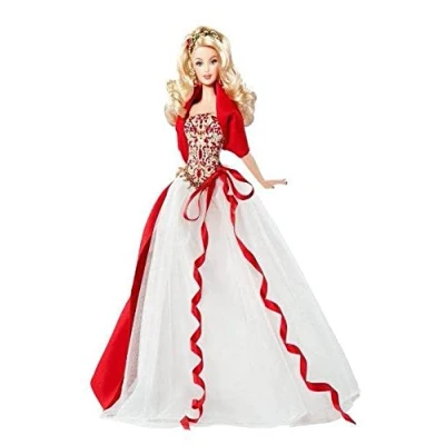 Image of Barbie Mattel Holiday Doll