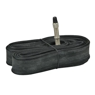 Image of fischer Unisex Bicycle Inner Tube Black Plain