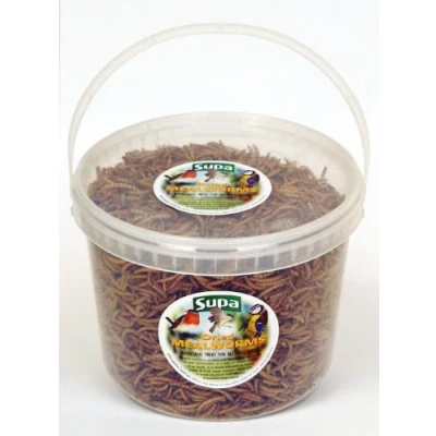 Image of Supa Dried Mealworms, Chicken, 5.12 kg, transparent