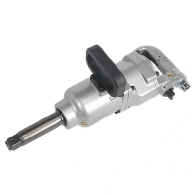 Image of Sealey Air Impact Wrench 1&quot;Sq Drive Straight Long Anvil