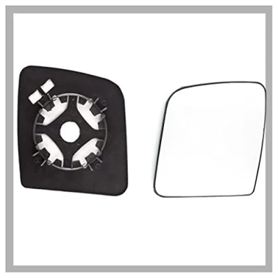 Image of Fits Ford Transit Connect, For 2000 to 2013 Convex Wing Mirror Glass RIGHT HAND (UK Driver Side)