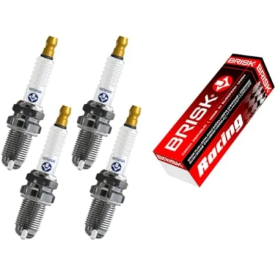 Image of Brisk Premium Racing DOR14LGS 3025 Spark plugs, 4 pieces
