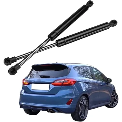 Image of 2Pcs Rear Tailgate Boot Gas Struts for F ord Fiesta Mk8 Hatchback 2017 2021, Car Springs Trunk Holder Lift Support