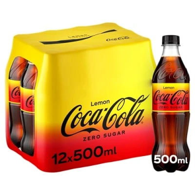 Image of Coke Zero Lemon 12x500ml