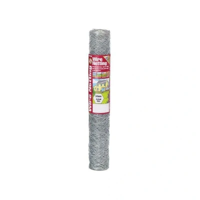 Image of Gardman Galvanised Wire Netting 50mm Hexagon, 10 x 0.9m GDM50060