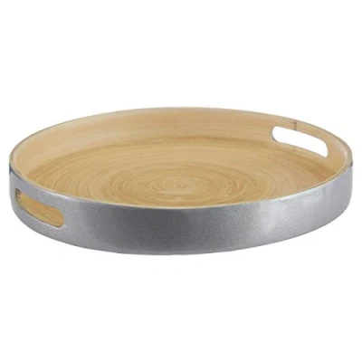 Image of Premier Housewares 1104689 Serving Tray, Bamboo