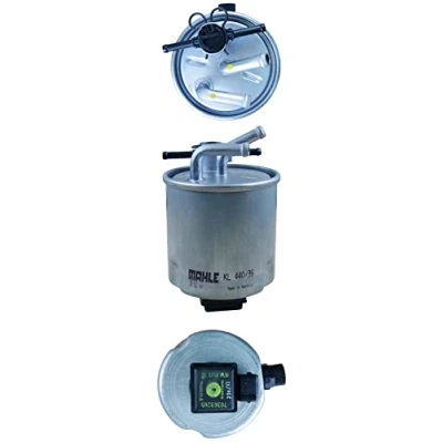 Image of 16400ES60A, 16400ES60D Fuel Filter MAHLE ORIGINAL KL 440/35 In Line 10mm 10,0mm NISSAN: X Trail, Cabstar