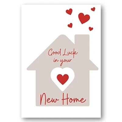 Image of Second Ave New Home Congratulations Card Greetings Design 1