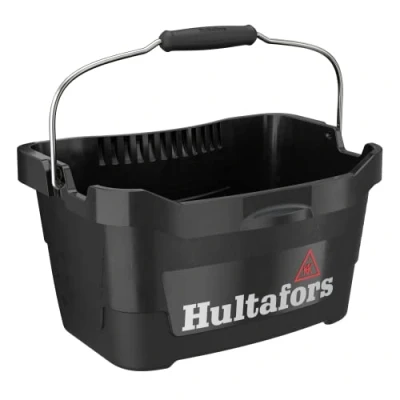 Image of Tool bucket 15 litres I Hultafors Holds up to 100 kg Ergonomically shaped ultra strong construction Made in Sweden 590101