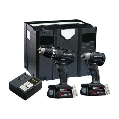 Image of Panasonic EYC231PN Twin Pack 18V 2 x 3.0AH Li Ion