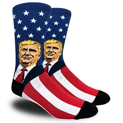 Image of Men&#039;s President Donald Trump Trouser Dress Socks
