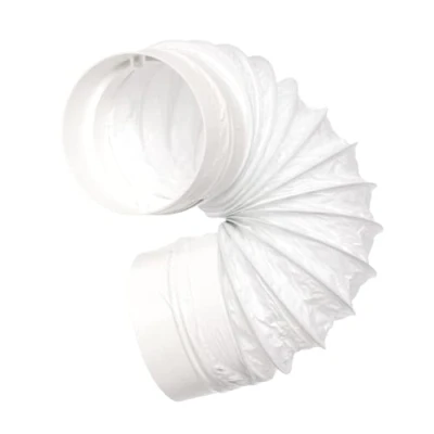 Image of 100mm / 4 Inch Flexible Duct Connector Round PVC Ducting Ventilation Pipe, Hose, Tube
