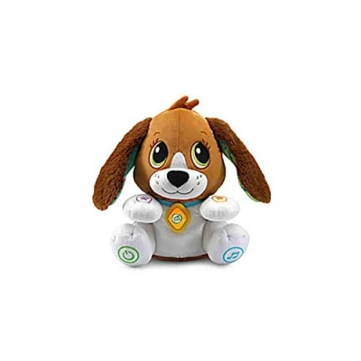 Image of LeapFrog Speak and Learn Puppy, Cute Soft Toy for Babies &amp; Toddlers, Baby Musical with Sounds Phrases, Sensory Toys Babies, Educational Boys Girls aged 1, 2, 3 Years+