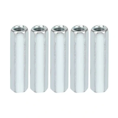 Image of 5pcs Standoff Kit Carbon Steel Long Hexagonal Sleeve Nut M6 X 40 Threaded Fasteners Female Screw Extension Fixings Bolts for Installing and Fixing