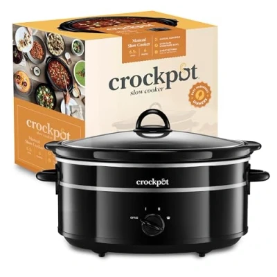 Image of Crock Pot SCV655B 6.5L Slow Cooker Black