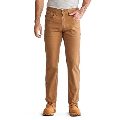 Image of Timberland PRO Men&#039;s Ironhide Flex 5 Pocket Work Pant, Dark Wheat, 30W / 32L