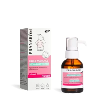 Image of Pranarôm PranaBB Massage Oil Belly Comfort Organic 30ml