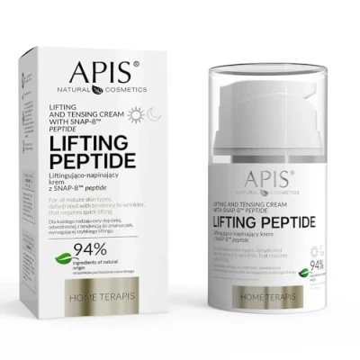 Image of Apis Liftingujaco Napinajacy Krem z SNAP 8 Peptide dla Skóry Dojrzałej i Odwodnionej 50ml