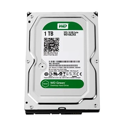 Image of Western Digital Caviar Green 1TB 3.5 Inch 1000 GB Serial ATA III Hard Drive (3.5 Inch, GB, 7200 RPM)