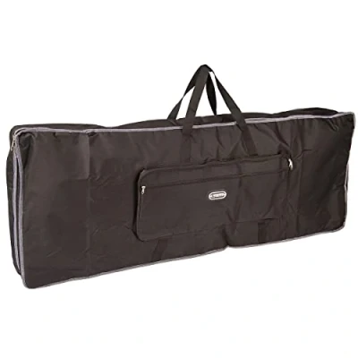 Image of KINSMAN Deluxe KDK88 Electronic Keyboard Bag 88 Key, Black, Black