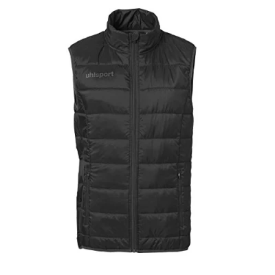 Image of Uhlsport Men Essential Ultra Lite Down Vest Men&#039;s Black/Anthra, S