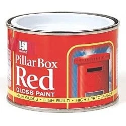 Image of 151 Coatings Gloss Paint 180ml Pillar Box Red (423704)